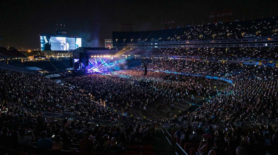 Seat view from Club