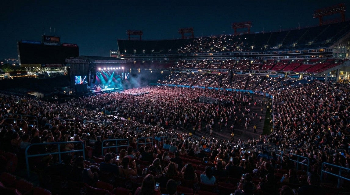 Seat view from Club