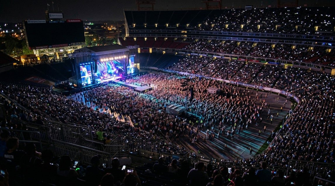 Seat view from Upper