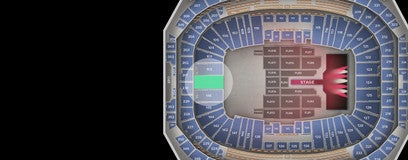 Seat view from Lower