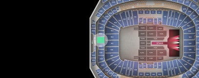 Seat view from Club