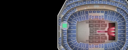 Seat view from Club