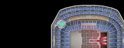 Seat view from Club