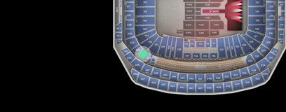 Seat view from Club