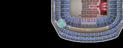 Seat view from Club