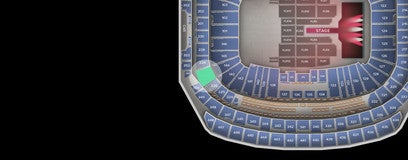 Seat view from Club