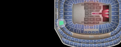 Seat view from Club