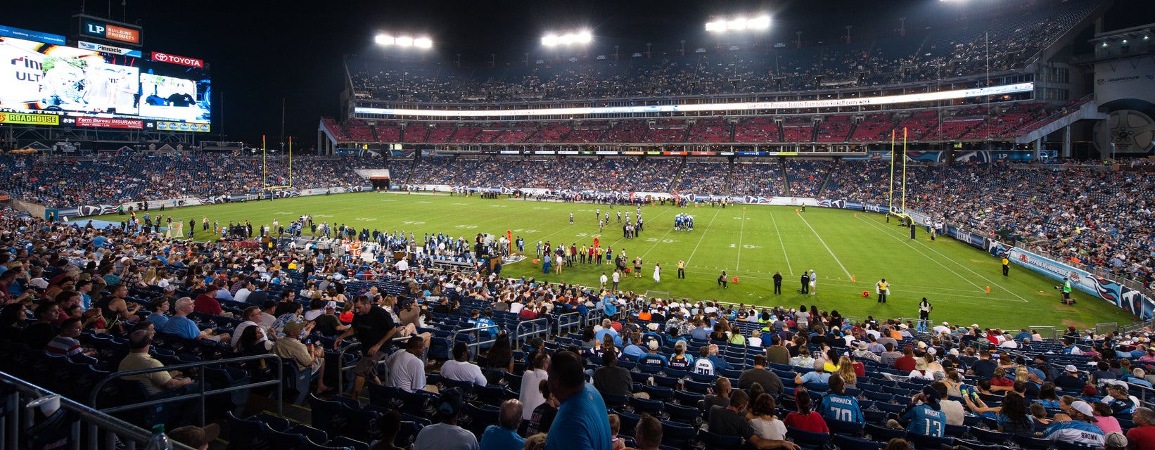 Seat view from Sideline