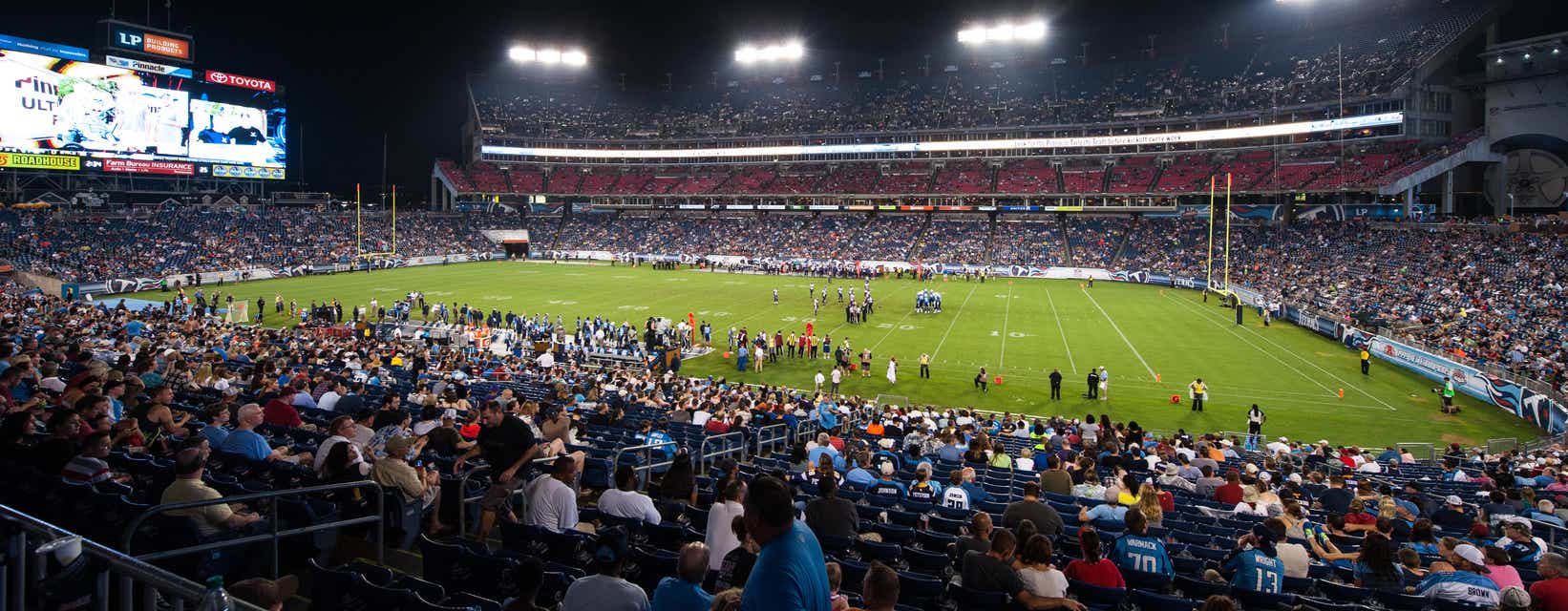 Seat view from Sideline