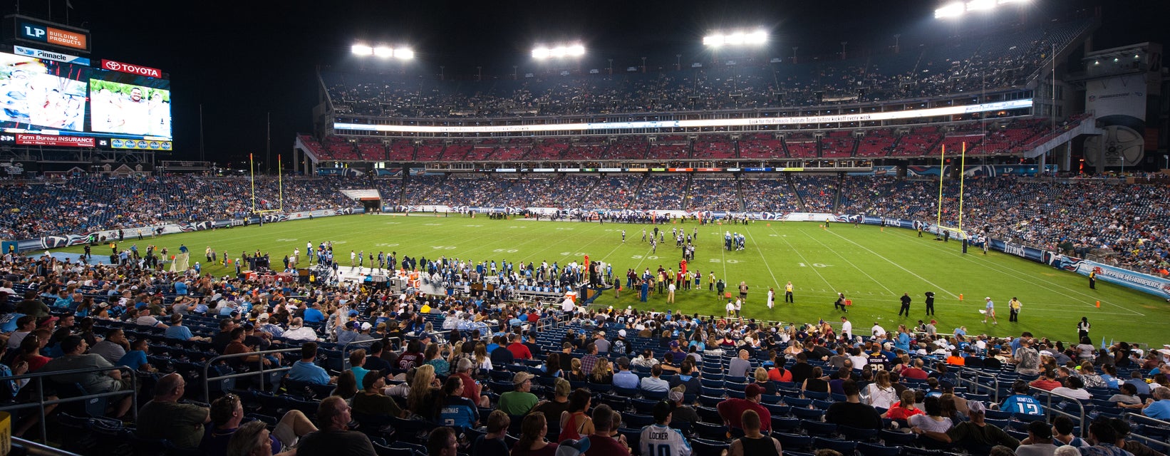 Seat view from Sideline