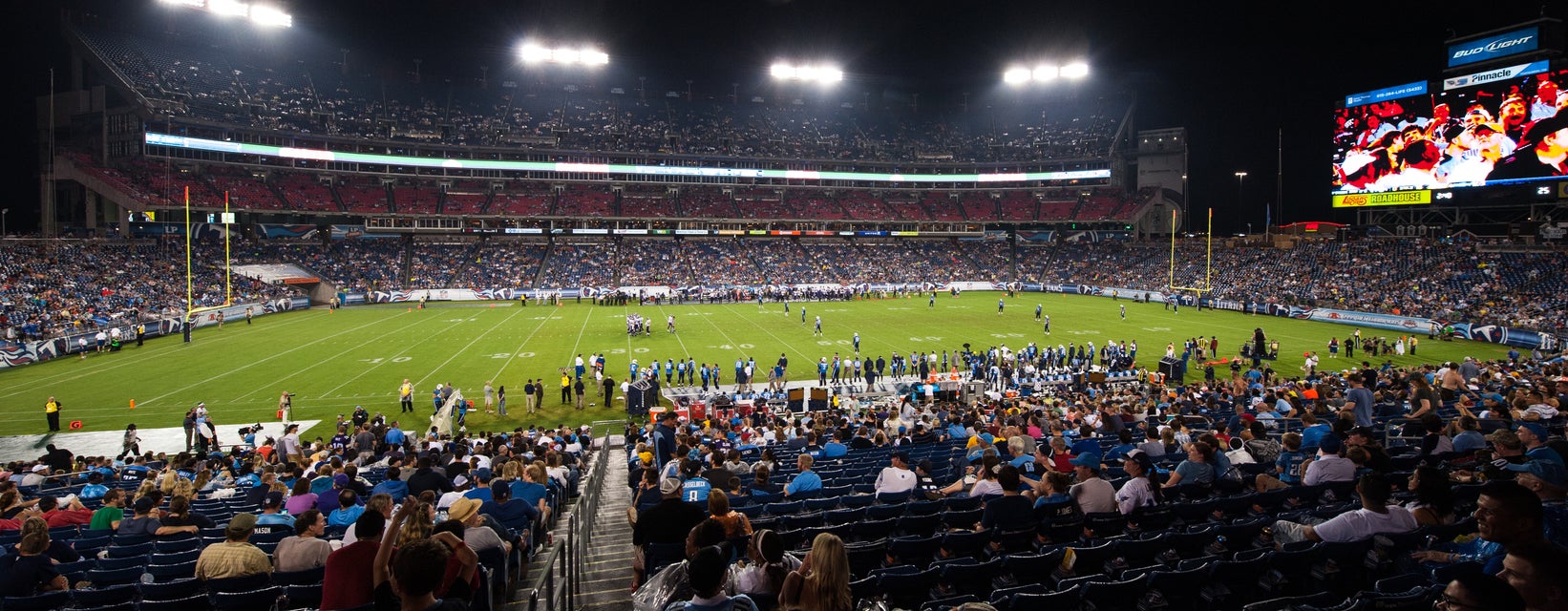 Seat view from Sideline