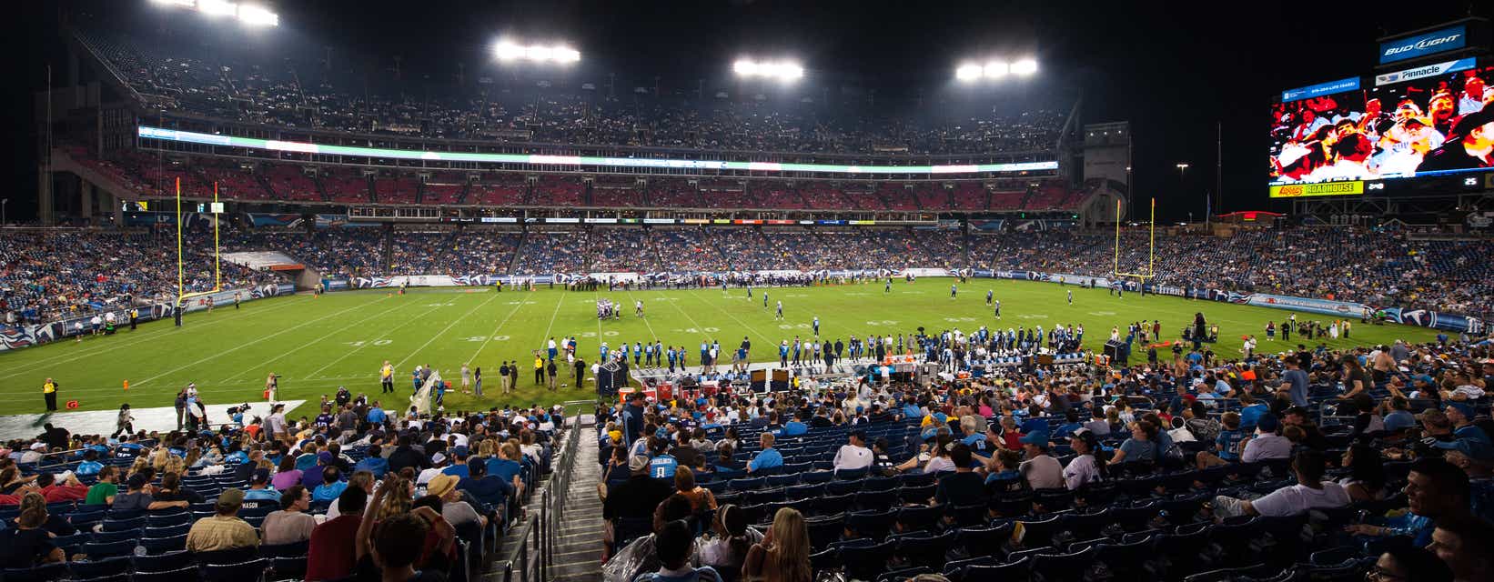 Seat view from Sideline