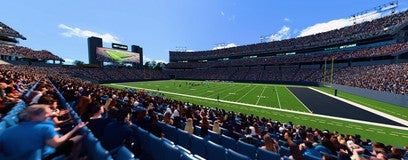 Seat view from Sideline