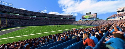 Seat view from Sideline