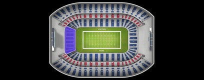 Seat view from Lower Endzone