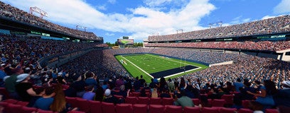 Seat view from Club