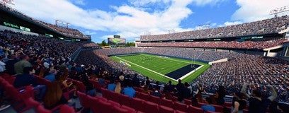 Seat view from Club