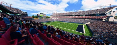 Seat view from Club