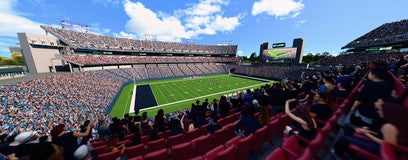 Seat view from Club