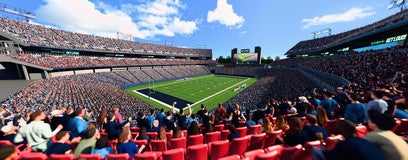 Seat view from Club