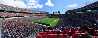 Seat view from Club