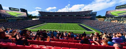 Seat view from Club