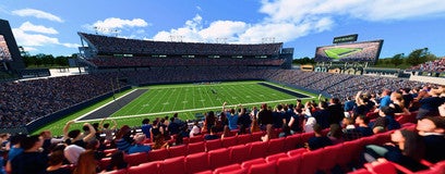 Seat view from Club