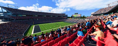 Seat view from Club