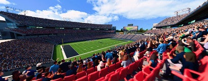 Seat view from Club