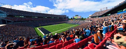 Seat view from Club