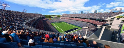 Seat view from Upper