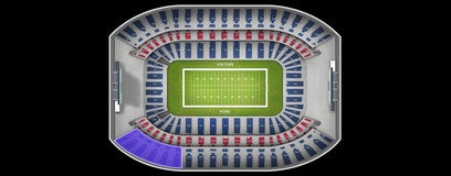 Seat view from Upper