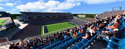 Seat view from Upper