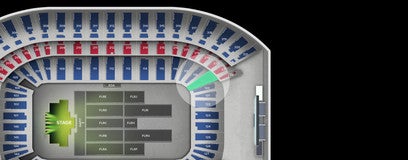 Seat view from Lower