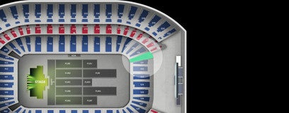 Seat view from Lower