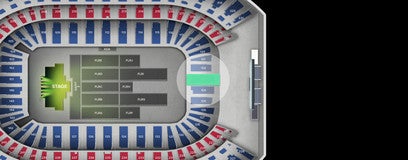 Seat view from Lower