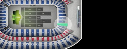 Seat view from Lower