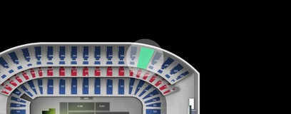 Seat view from Upper