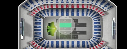 Seat view from Floor