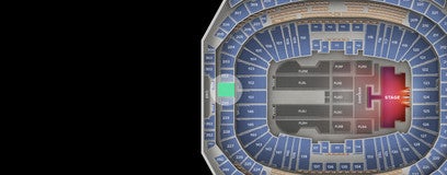 Seat view from Club