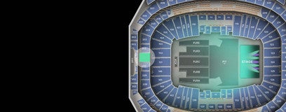 Seat view from Club