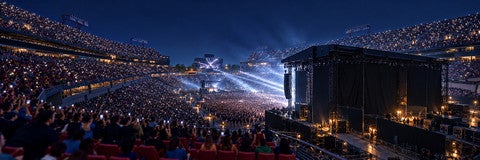 Seat view from Club