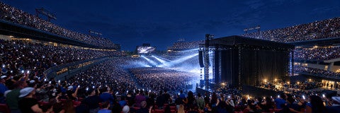 Seat view from Club