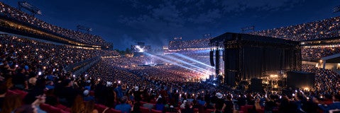 Seat view from Club