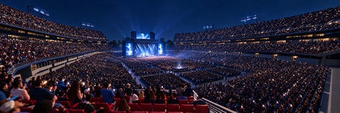 Seat view from Club