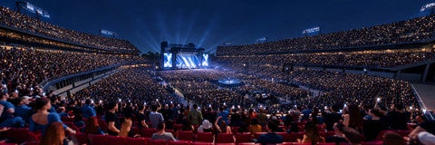 Seat view from Club