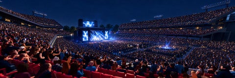 Seat view from Club