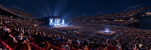 Seat view from Club