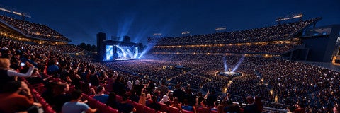 Seat view from Club