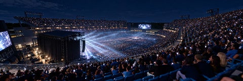 Seat view from Upper
